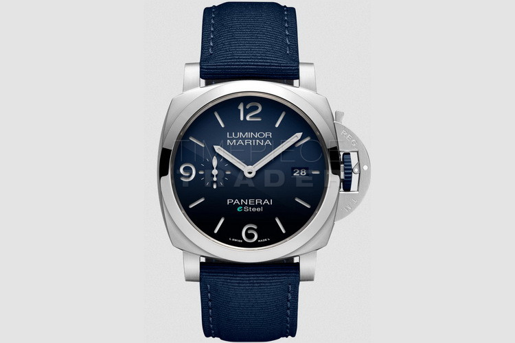 Panerai Luminor Marina eSteel Blu Profondo PAM1157 Timepiece